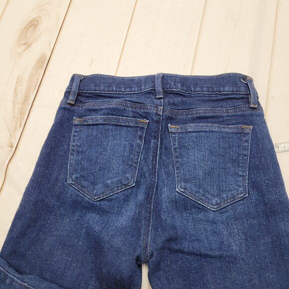 Loft the super soft girlfriend jeans dark indigo wash - Picture 9 of 9